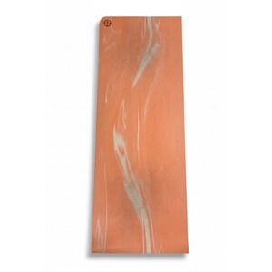 Lululemon The Mat 5mm Rubber Yoga Exercise Roll Up Mat Pink Haze Size 76x21'